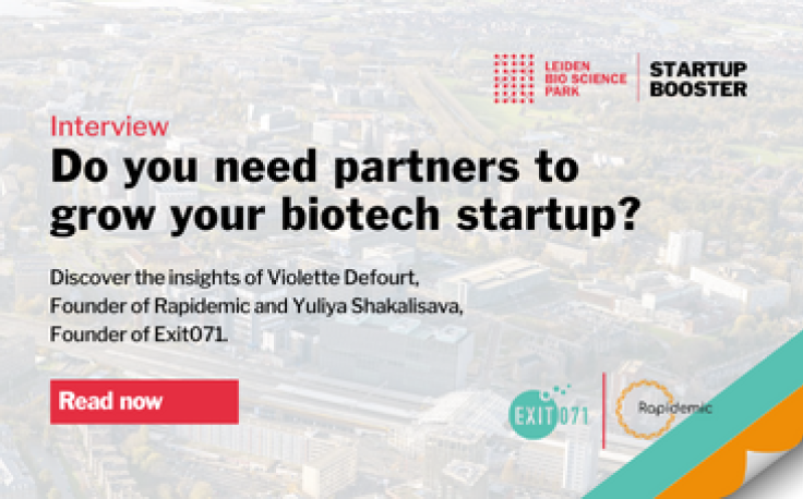 Do you need partners to grow your biotech startup?