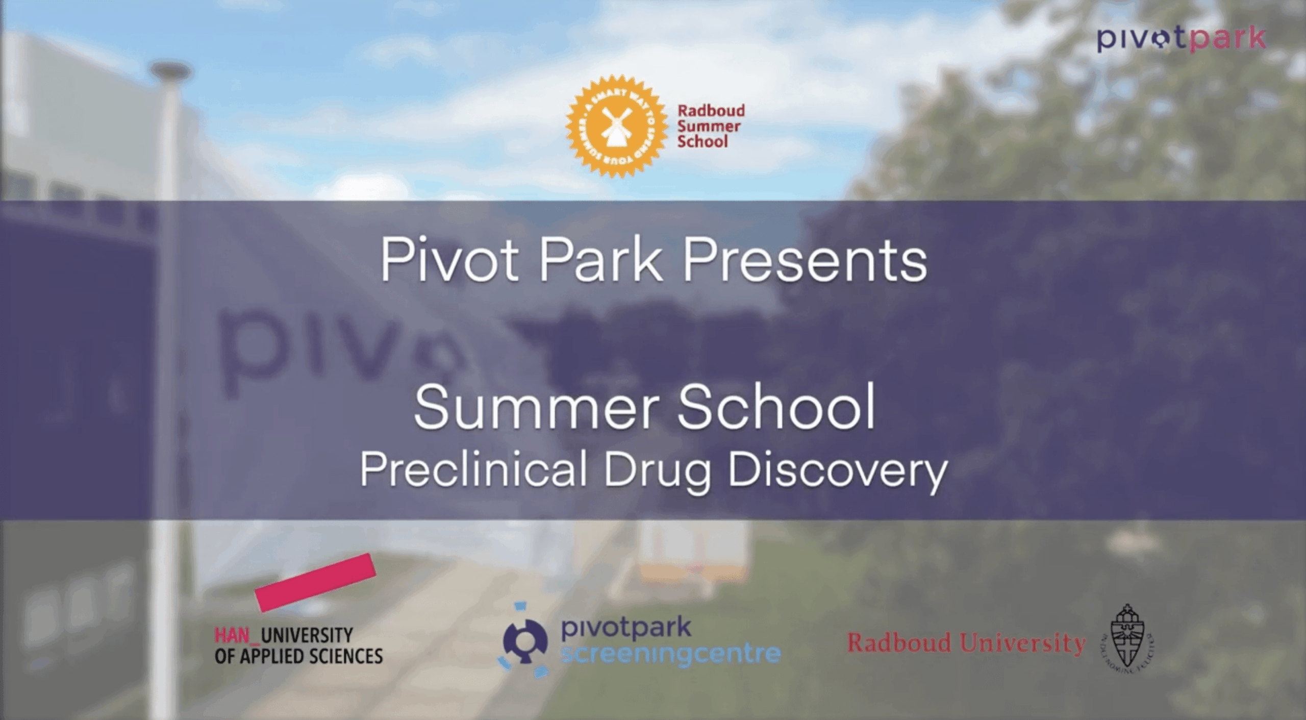 Explore the future of drug discovery at Radboud Summer School