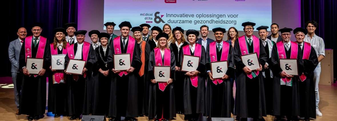 Six Medical Delta professors for Leiden