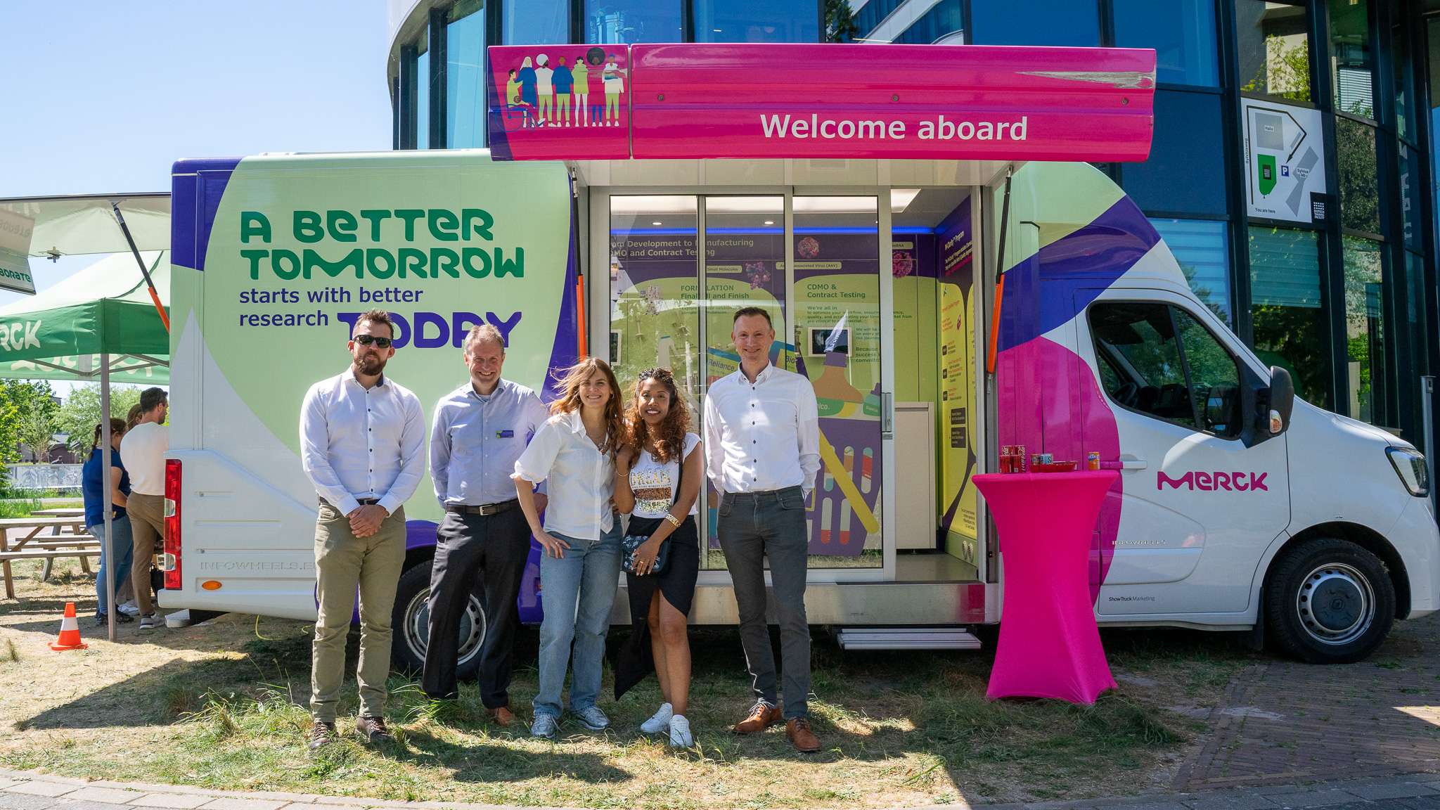 A day of discovery at Biotech Training Facility with Merck on Tour