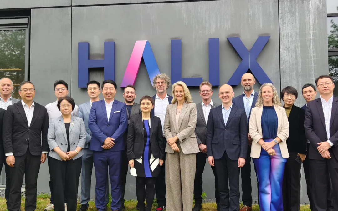 Shanghai Delegation Visits Leiden Bio Science Park to Explore Collaboration Opportunities