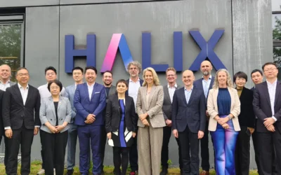 Shanghai Delegation Visits Leiden Bio Science Park to Explore Collaboration Opportunities