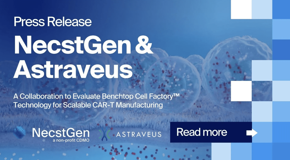 NecstGen and Astraveus explore benchtop CAR-T manufacturing