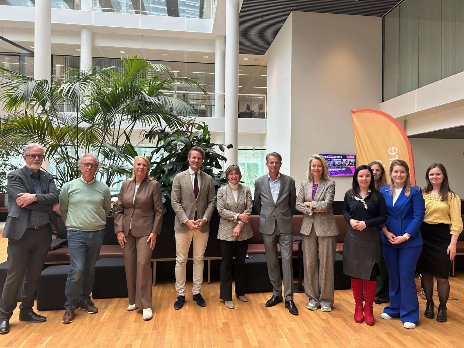 Tjerk Opmeer from the Ministry of Economic Affairs at Leiden Bio Science Park