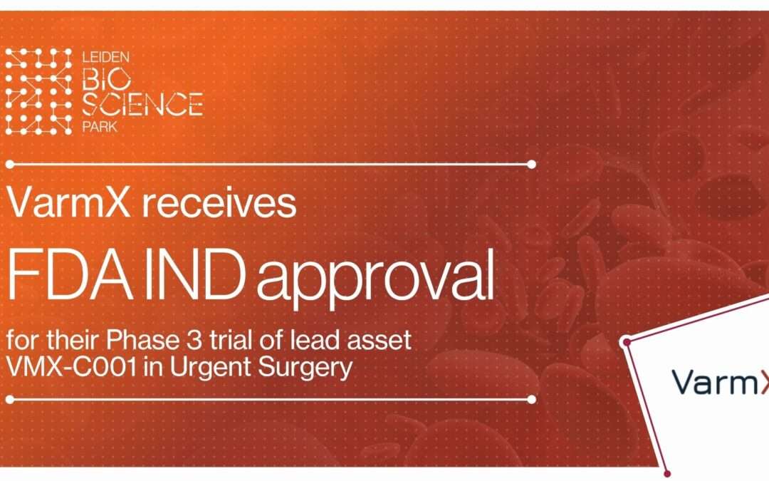 VarmX Secures IND Approval for Phase 3 Trial of VMX-C001 in Emergency Surgery