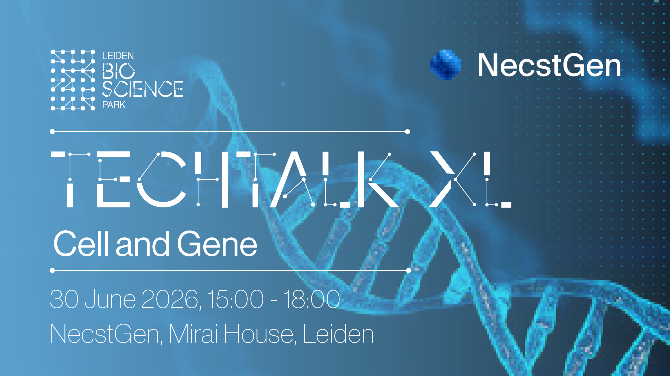 TechTalk XL – June | Dutch Bio Science Week