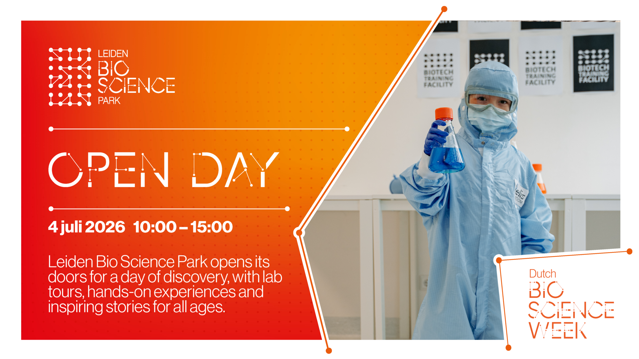 Bio Science Open Day | Dutch Bio Science Week - Leiden Bio Science Park