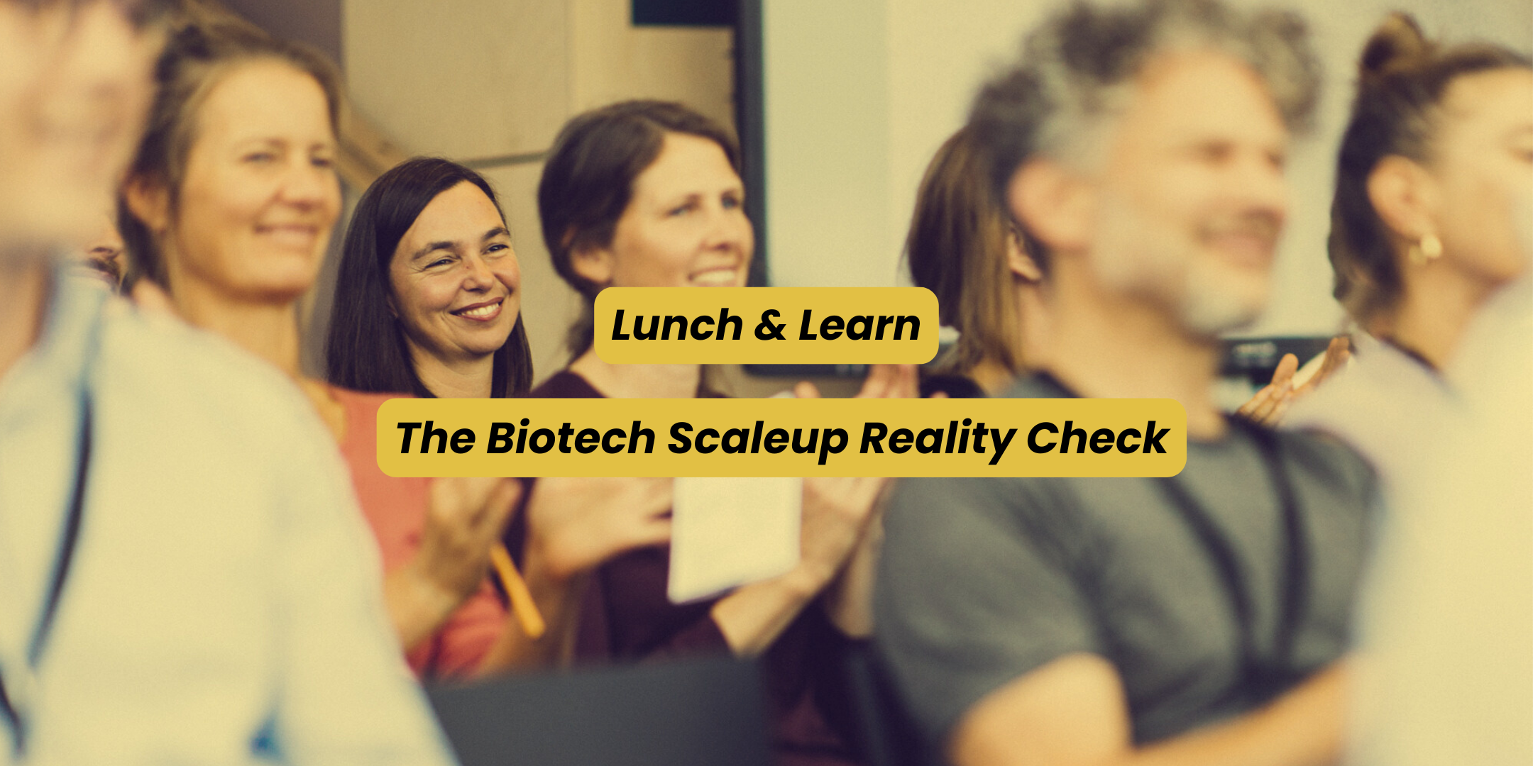 BioPartner Lunch & Learn: The Biotech Scaleup Reality Check