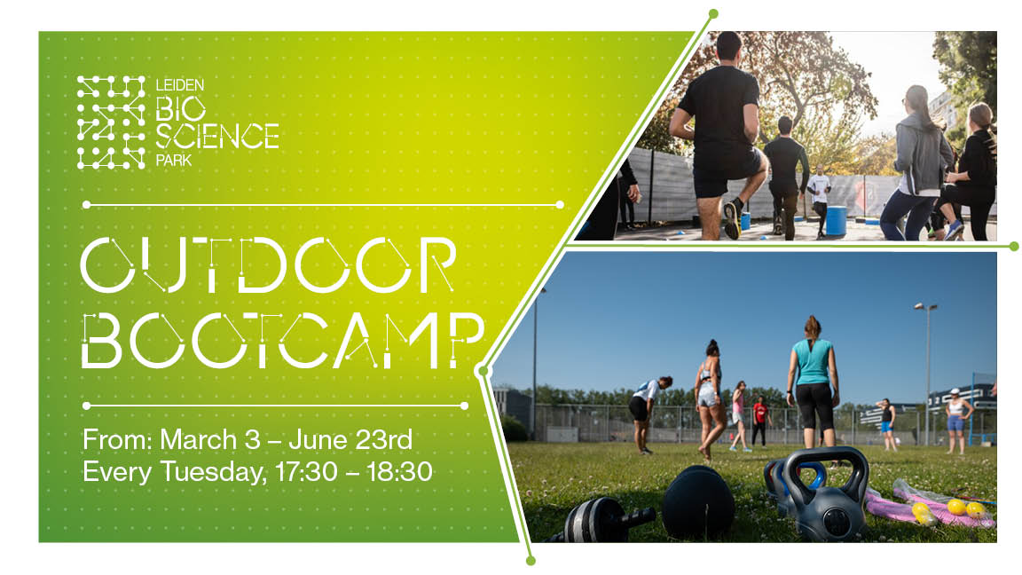 Join us at the Outdoor Bootcamp for Leiden Bio Science Park employees!