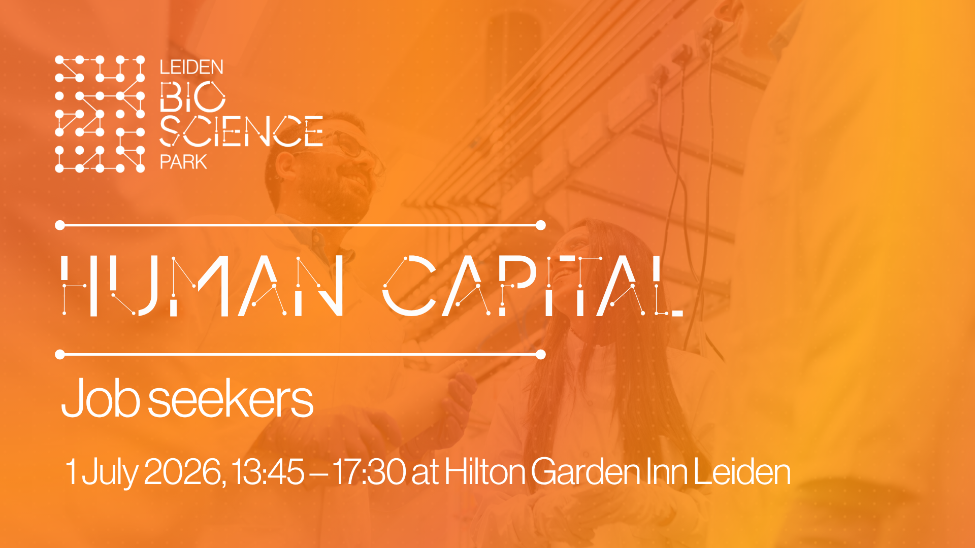 Human Capital XL: Work on the future of health 2026 | Dutch Bio Science Week