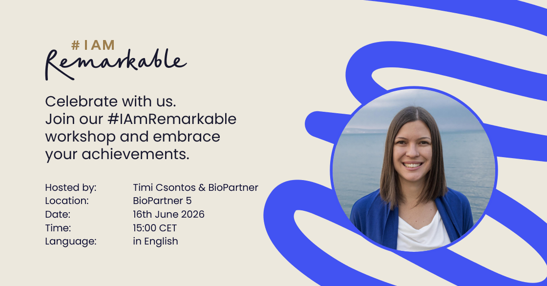 #IamRemarkable, a workshop on the skill of self-promotion