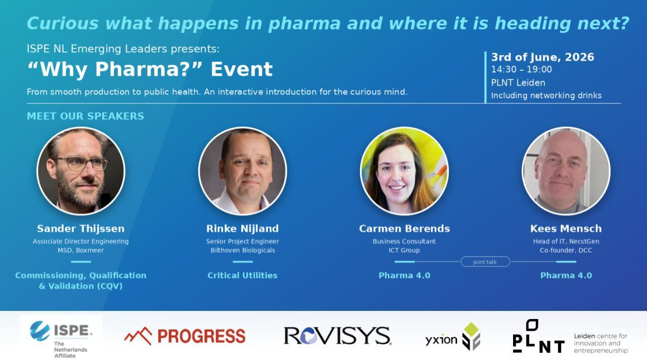 Why Pharma? From smooth production to public health. An interactive introduction for the curious mind.