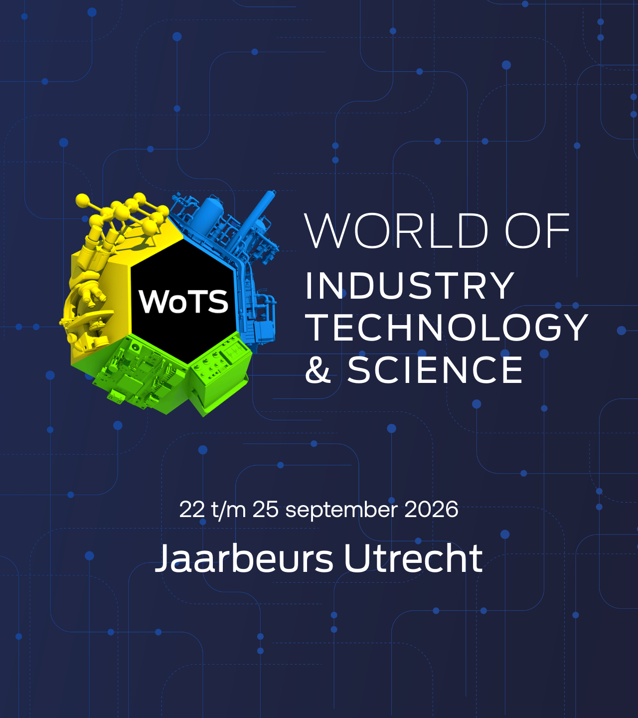 WoTS 2026 brings industry, electronics and laboratory technology together at the largest tech trade fair in the Benelux