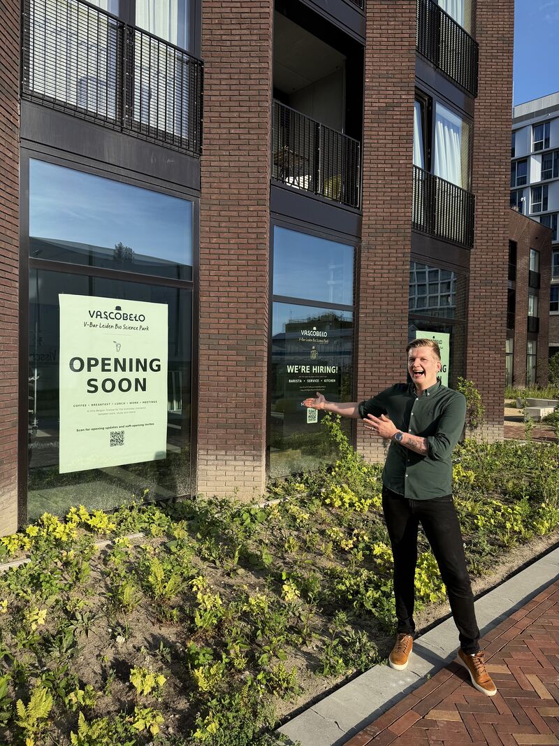 Vascobelo V-Bar opens at Leiden Bio Science Park