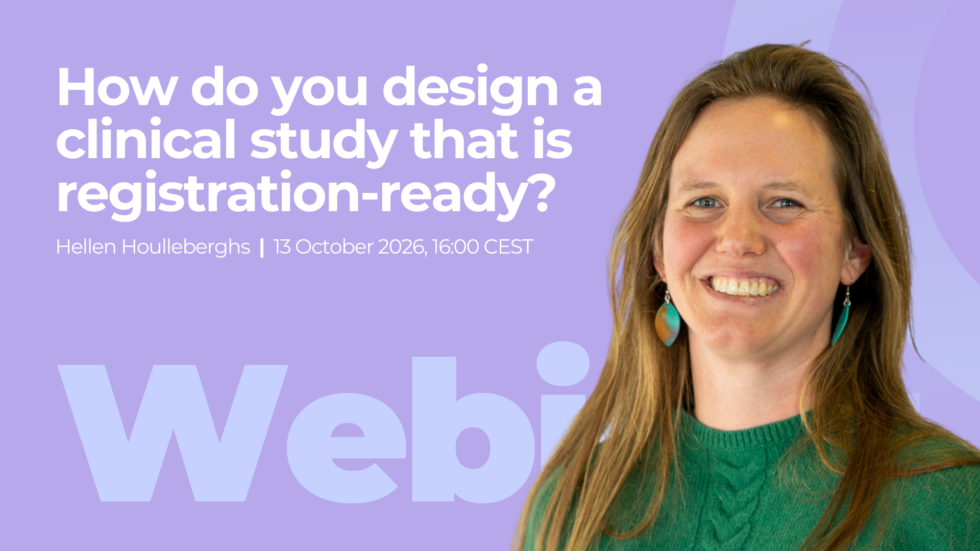Webinar: How do you design a clinical study that is registration-ready?