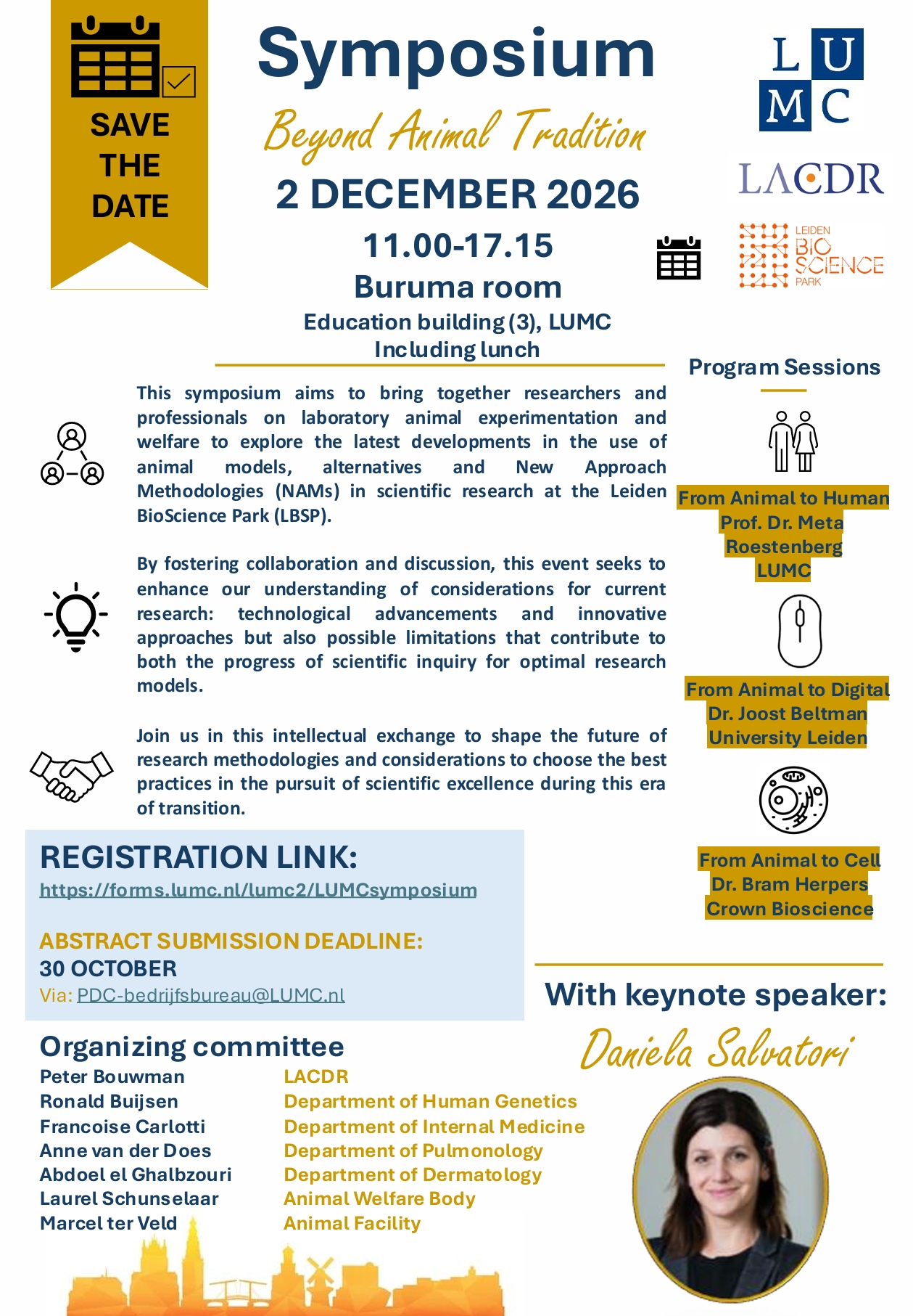 LUMC Symposium: Beyond Animal Tradition