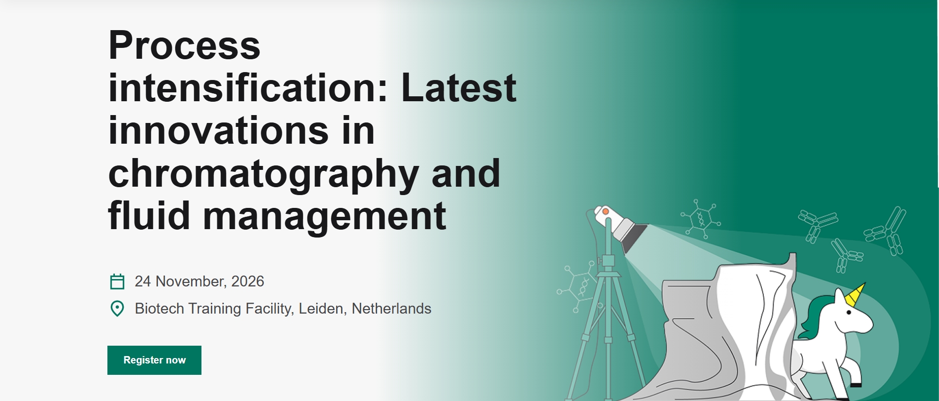 Process intensification: Latest innovations in chromatography and fluid management